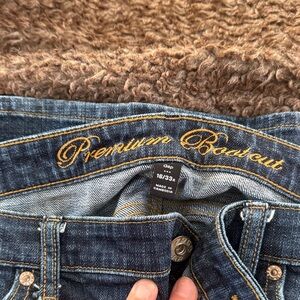 GAP Premium Bootcut Jeans with Yellow Stitching
